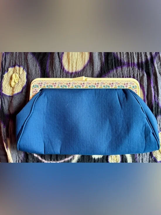 Roger Gimbel Vintage Clutch Purse - Picture 2 of 5